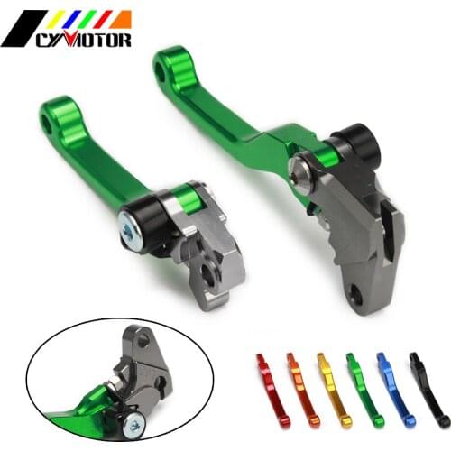 Motorcycle CNC Pivot Brake Clutch Levers For KAWASAKI KLX450R KLX 450R 450 R 2008 2009 08 09 Dirt Bike