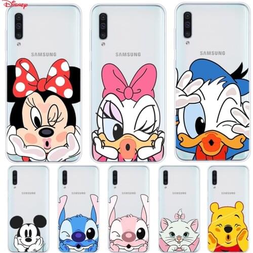 Silicone Cover Diseny Lovely Minnie For Samsung Galaxy A90 A80 A70 A70S A60 A50 A40 A30S A20S A20E A10 A10E Phone Case