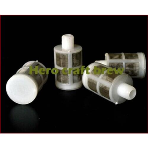 8mm silicone filter for wort mashing fermenting and filling end of tube or beer tap hero craft brew