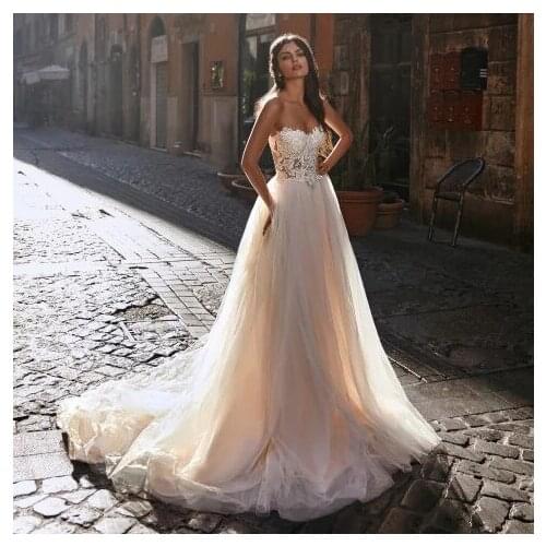 Thinyfull Beach Wedding Dresses