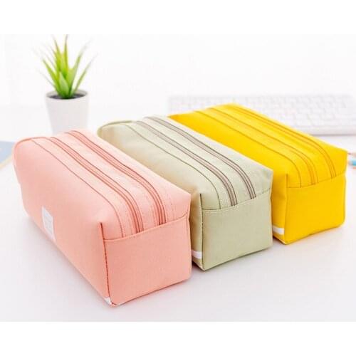 School fabric Pencil Case Cute Pen Bag Kawaii Stationery Pouch Office School Supplies
