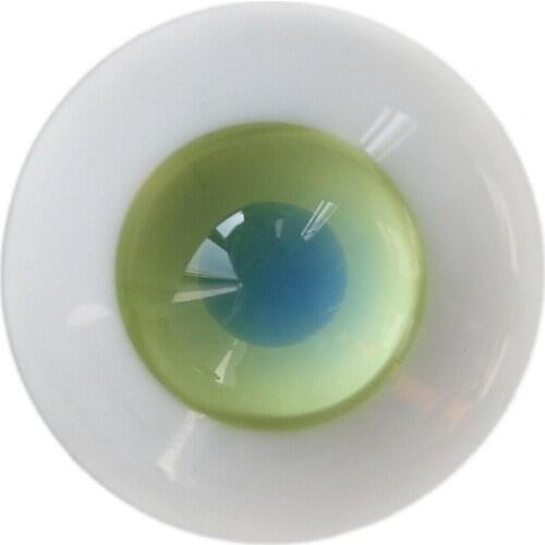 [wamami] 6mm 8mm 10mm 12mm 14mm 16mm 18mm 20mm 22mm 24mm Green Glass Eyes Eyeball BJD Doll Dollfie Reborn Making Crafts