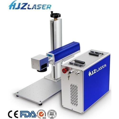 110*110mm 3D Printing Logo Printing Machine Metal Fiber Laser Marking Machine for Sale