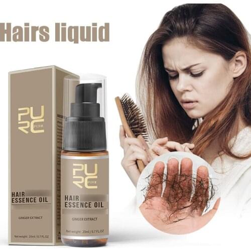 20ml Hair Care Treatment Hair Growth Spray Ginger Extract Prevent Hair Loss for Men Women Fast Regrowth SSwell