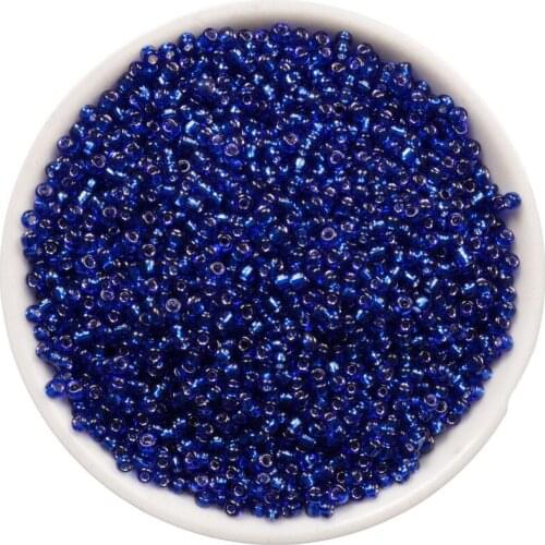 Free Shipping Dark Blue Loose 2MM Czech Mini Glass Seed Spacer Beads Pick 45 Colors For Jewelry Making