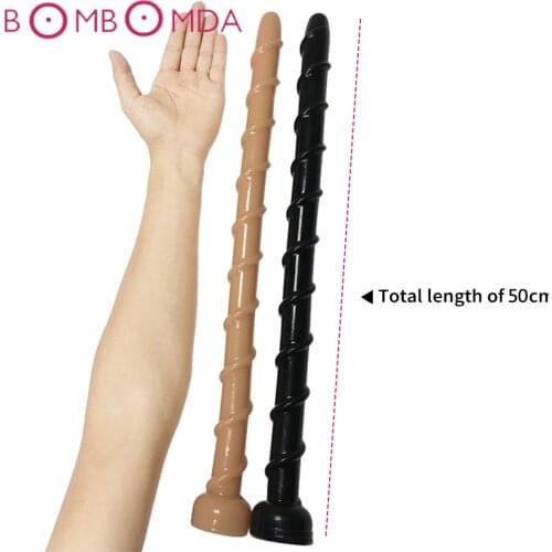 Long Anal Plug Dildo Butt Plug With Suction Cup Backyard Masturbation Adult Sex Toy For Women Mens Prostate Massager Sex shops