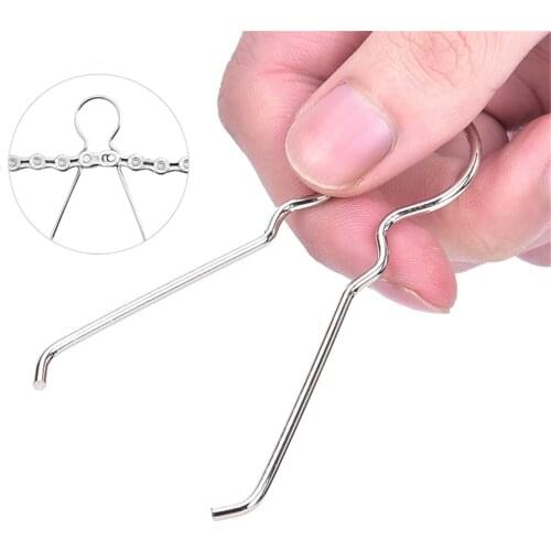 Bicycle Repair Tools Stainless Steel Chain Disassembly Tool Pliers MTB Road Bike Chain Hooks Connecting Aid Tools Accessories