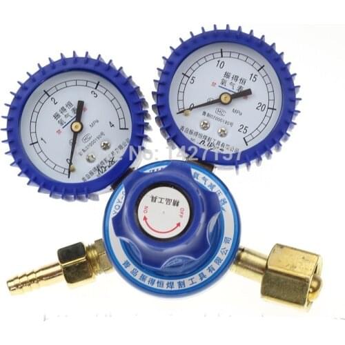 NEW 1pc Oxygen table Pressure reducer valve Oxygen gas pressure gauge for Torch