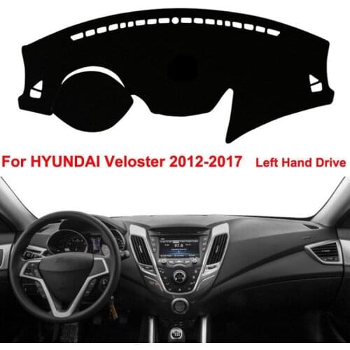For Hyundai Veloster 2012-2017 Anti-UV Dashboard Dash Mat Pad Interior Sun Shade Instrument Panel Carpet Car Styling Accessories