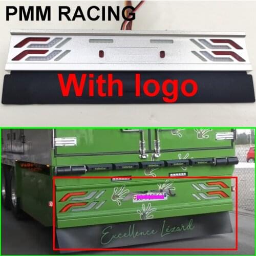 Metal LED Dynamic tailligh Flowing lights PCB Lamp For 1/14 Tamiya RC Truck car SCANIA r620 VOLVO fh16 ACTROS MAN tgx Refit DIY