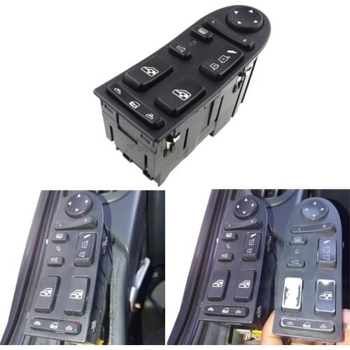 Front Left Driving Power Window Lifter Control Switch For MAN TGA TGX 81258067045 81258067098 81258067017 901-104-002 901104002