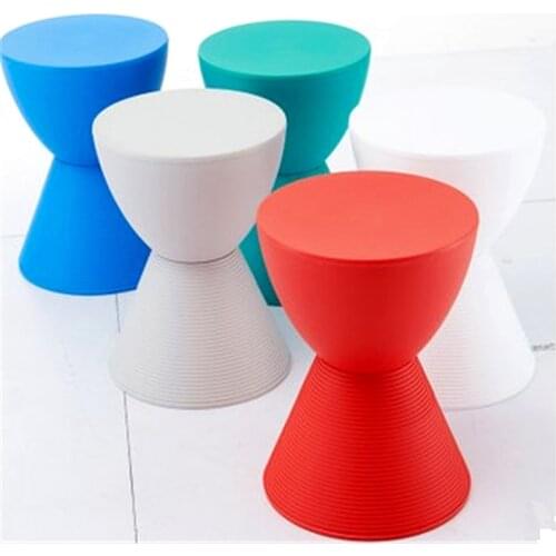 Multicolor Shoe stool creative fashion stool plastic personality living room shoe bench