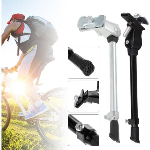 Bicycle Kickstand Adjustable MTB Road Bicycle Kickstand Parking Rack Mountain Bike Support Side Kick Stand Foot Brace Alloy