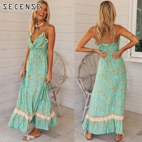 Summer Dresses With Print SECENSE China