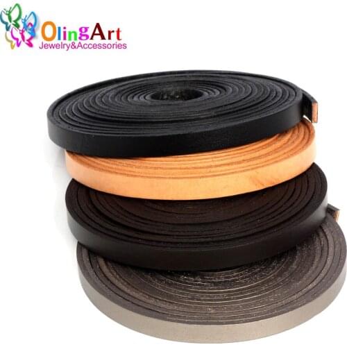 8*2mm 1YD/Lot Black/Brown/Leather Color Cords DIY Necklace Bracelet Earrings Choker Jewelry Making