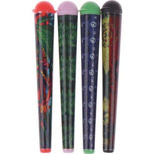 Tubes 120MM Stash Jar Joint Holder Storage Paper Cones Holder Airtight Waterproof Pill Box Without Cone