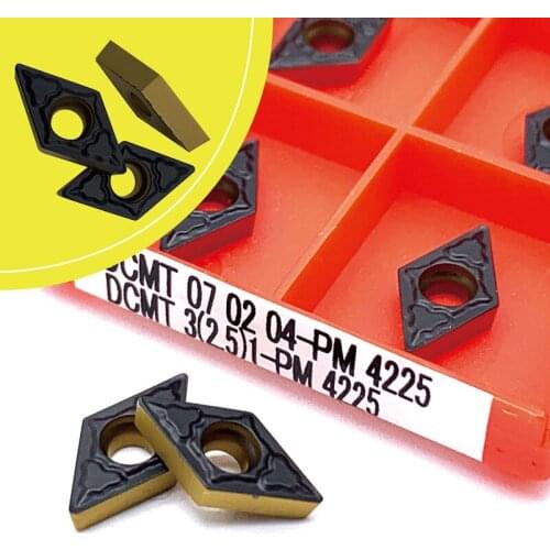 High Quality DCMT070204 PM 4225 Carbide Tool Metal Turning Tool Milling Cutter CNC Product DCMT070204