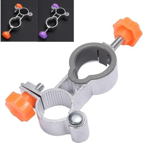 1pc Fishing Chair Umbrella Stand Holder Fixed Clip Bracket Aluminum Alloy Universal Clamp Adjustable Mount Accessories 2 Colors
