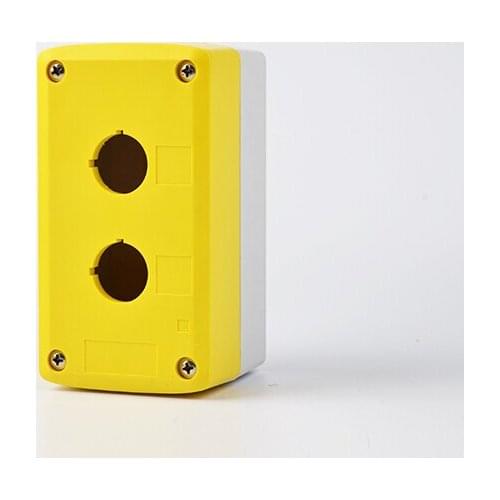 130*70*65 Emergency push button switch box, stop switch box, indicator light box 2hole