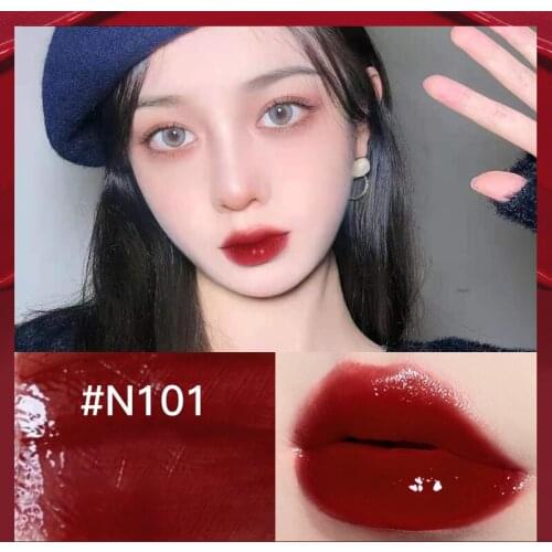 4 Colors Mirror Lip Glaze Waterproof Sweat-proof Moisturizing Nourishing Non-stick Cup Lip Gloss Long-lasting Makeup TSLM1