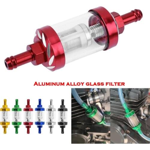 8mm CNC Motorcycle Gas Fuel Gasoline Oil Filter Moto Accessories For ATV Pit Bike car Motorcycle oil cup universal Accessories