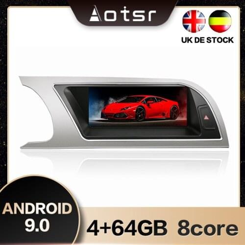 AOTSR 8.8 inch Android 9.0 Car GPS Navigation Radio For AUDI A5 2009-2016 Android Screen Multimedia Fast boot HD Screen WIFI