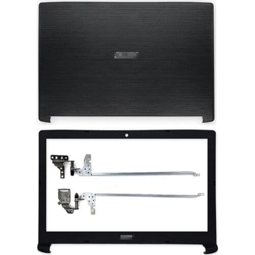 NEW For Acer Aspire 3 A315-41 A315-41G Series Laptop LCD Back Cover/Front Bezel Cover/Hinges Top Case AB Cover Black