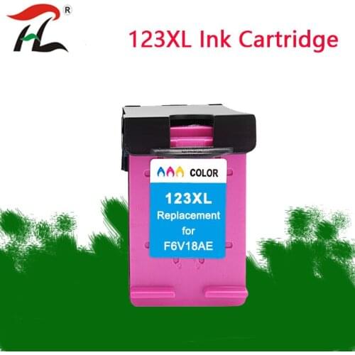 HTL 123XL Ink Cartridge for HP123 123XL Ink Cartridge for HP DeskJet 1110 1111 1112 2130 2132 2134 Officejet 3830 3831 3832 3834