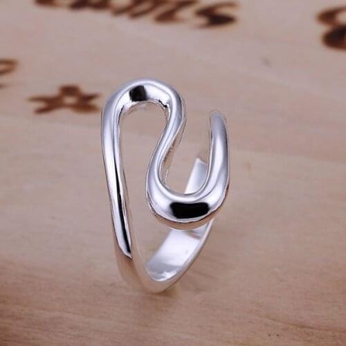 Hot Sale Lovely Silver Color Charm Finger Rings For Women Fashion Jewelry Charms Fashion S Ring /bfnajwua Avgajmna