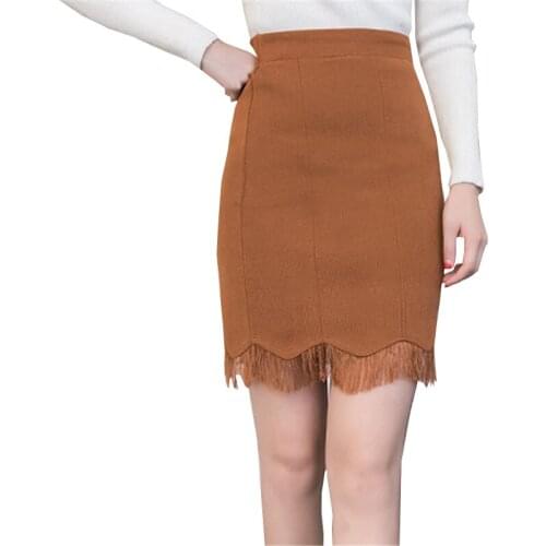 Вязаные юбки-карандаши Gowyimmes China At AliExpress