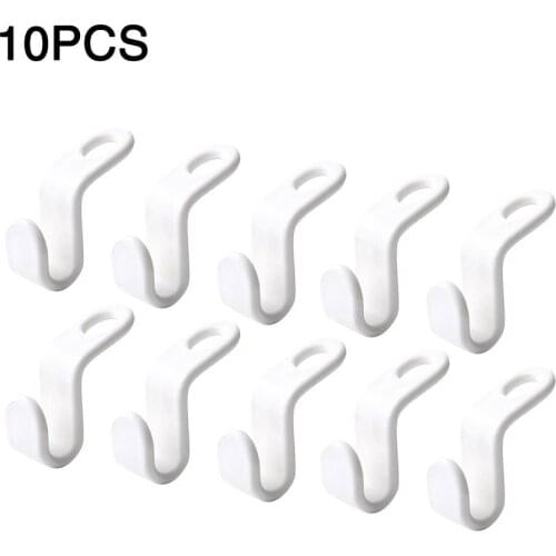 Multi-function Wardrobe Space-saving Hanger Hook Coat Hook Plastic Closet Stack Hanger Rack Bedroom Storage Wardrobe Organizer