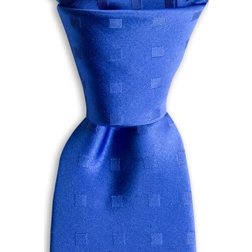Mens Classic Silk Solid Necktie Made in Italy 7.5 Cm Width 145 Cm Length