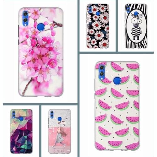 Soft Silicone Case for Huawei Honor 8X 8X Max Cover 3D Animal Pattern For Huawei View 10 Lite V10 Lite Case For Enjoy Max Capas