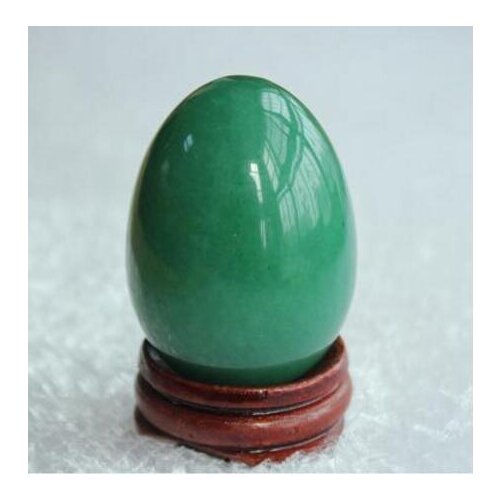Natural jade play Green jade dongling, rough stone eggs hand furnishing articles
