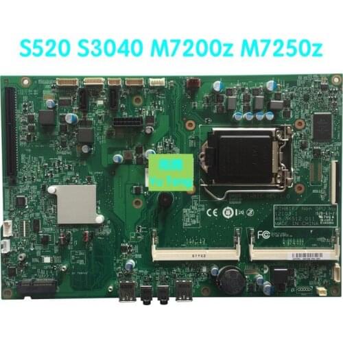 Suitable For Lenovo S520 S3040 M7200z M7250z AIO Motherboard PIH81F 12103-1 Mainboard 100% tested fully work