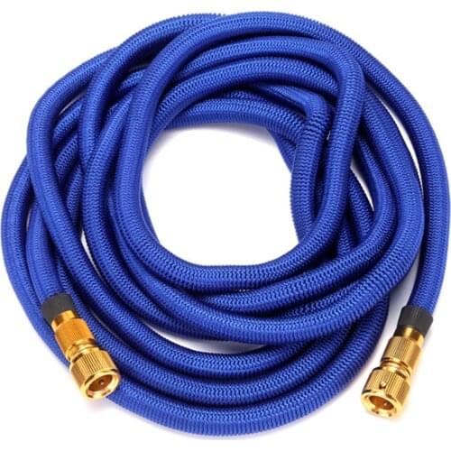 Garden Hose Expandable Flexible Hose with No-Rust Brass Connectors Heavy Duty Strongest Garden Water Hose for All Watering Needs