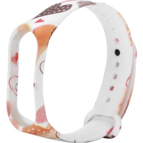Replacement Silica Gel Wristband Band Sports Strap For Xiaomi Mi Band 4 women Bracelet Smart watch Wearable accessories #620