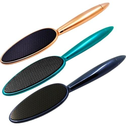Pedicure Foot Filer Dead Skin Callus Remover ABS Handle Portable Rasp Feet Care Spa Messager Reusable Grater Scrubber Pad Tools