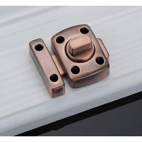 Universal Door Latch Gate Latch Security Sliding Door Lock Door Bolt Zinc Alloy With Screws Latch