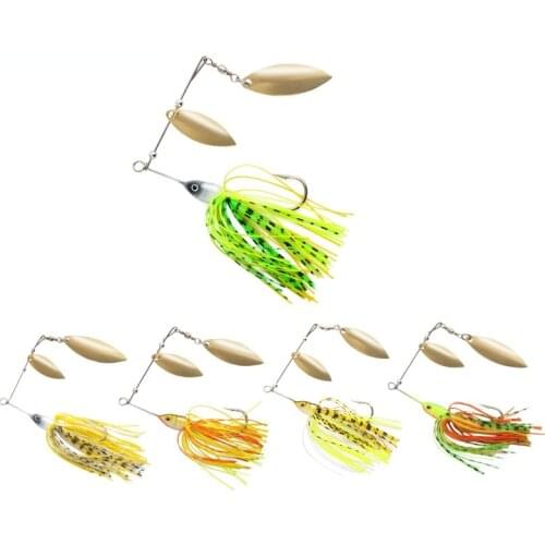 1PC Wobbler Spinners Spoon Bait 13.5g Fishing Lure Artificial Bait Metal Sequins Spinnerbait for Pike Peche Tackle