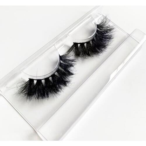 18mm 20mm Super Fluffy 3D Mink Lashes 5D Curly Wispy Eyelash Vendor Wholesale Bulk