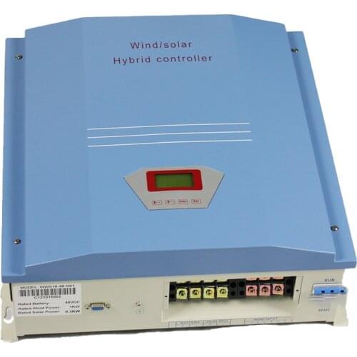 1KW 2KW 24V 48V 96V 120VDC IP42 Hybrid Wind and Solar Controller PWM Regulator For Wind Turbine Generators Dumpload Insered