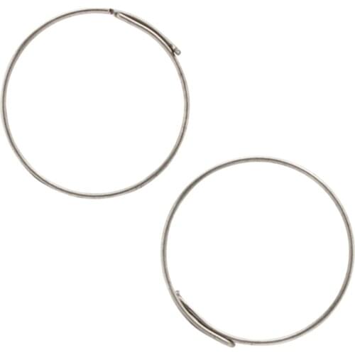 2PCS Stainless Steel Mountain Bike Pawl Spring Replacement Road Bike Freehub Pawl Spring Bicycle Accessories(Silver)