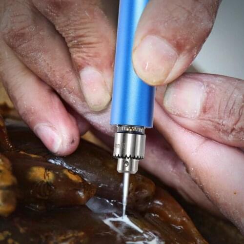 3Pcs/Set Electric Drill Stepless Speed Regulation to Hold Aluminum Alloy Mini Small Electric Hand Drill for DIY Woodworking