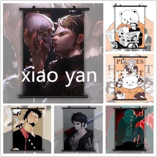 One piece of Trafalgar Heart Pirate 5D Diamond Mosaic Diamond Painting Diamond Inlay DIY Full Diamond Embroidery Home Decor