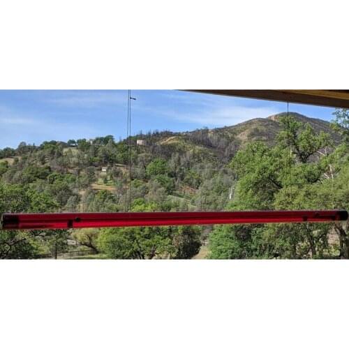 Annas Best Hummingbird Feeder 24oz / 48oz with Hole Birds Feeding Transparent Pipe Easy to Use TN88