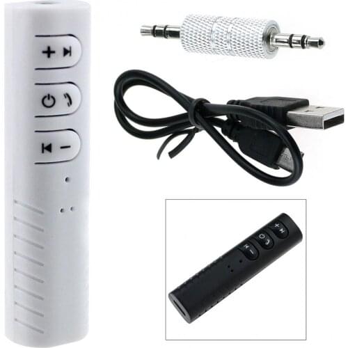Audio Receiver 3.5MM Mini Wireless Car Kit Hands free Audio Receiver Adapter AUX for Cars