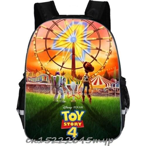Kids Backpack Toy 4 Story Printing School Bag For Teenager Children Girls Bookbag Satchel Schoolbag Mochila Escolar