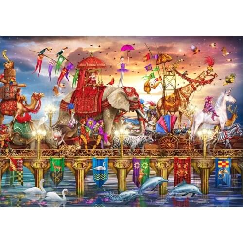 KS One Way Traffic 1500 Piece Jigsaw Puzzle