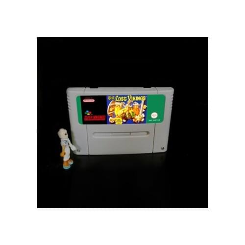 The Lost Vikings - Action Game Cartridge EUR Version 16 bit 46 pin